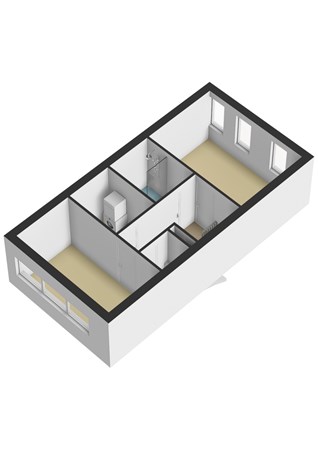 Floorplan - Zonnewende 57, 7325 EM Apeldoorn